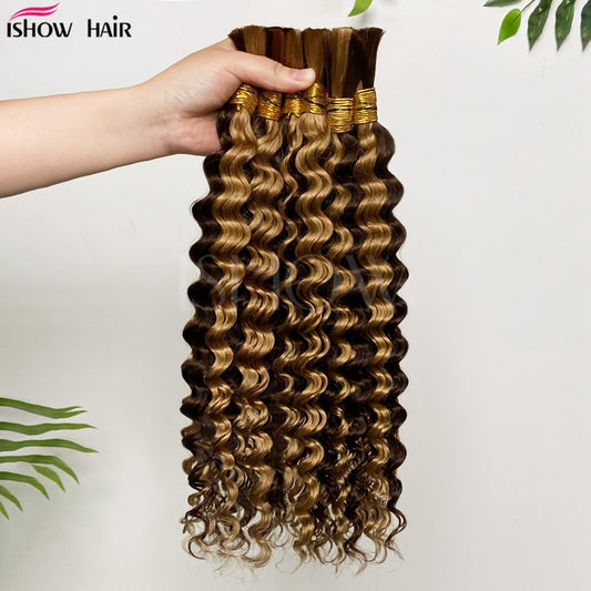 Extensions de cheveux humains ondulés profonds