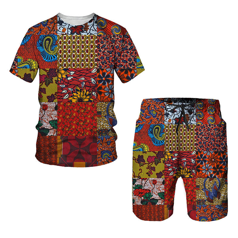 Shorts à manches courtes imprimés