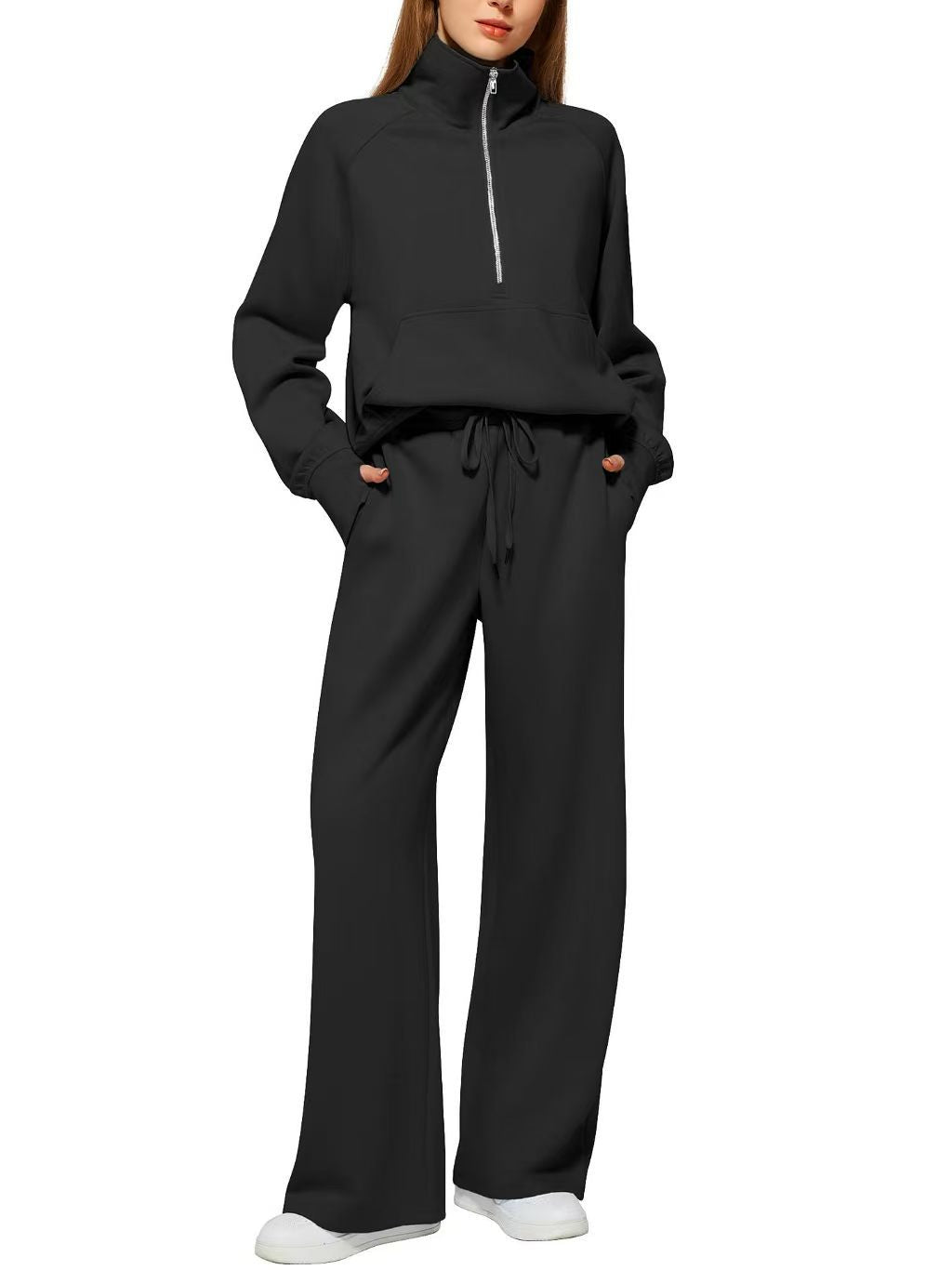 Ensemble de sweat-shirt sport décontracté