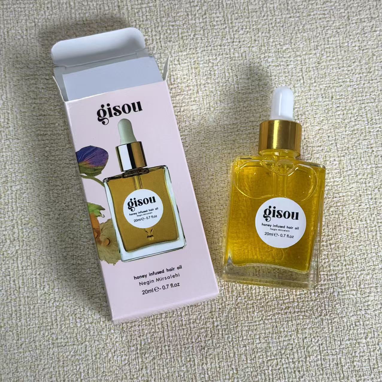Huile Nourrissante pour Cheveux au Miel