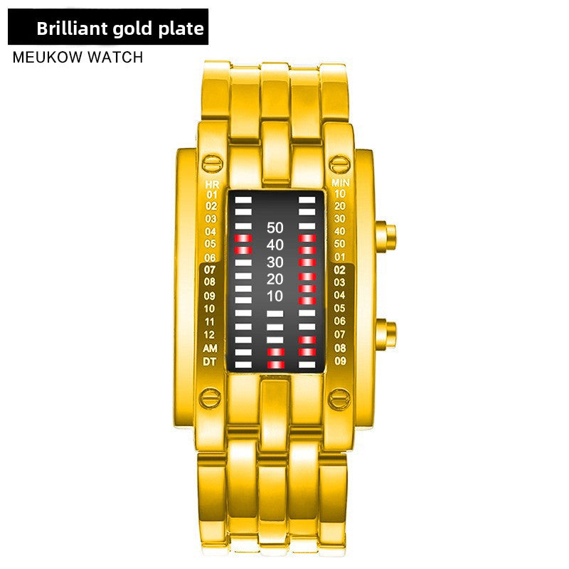 Montre-bracelet numérique à double affichage