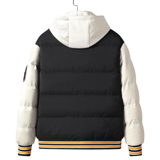 Hooded Baseball Jacket