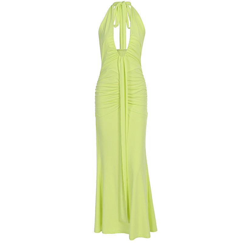 Robe moulante dos nu pour femmes