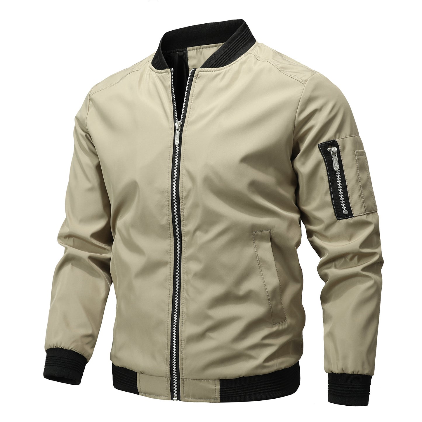 Veste de baseball homme coupe slim