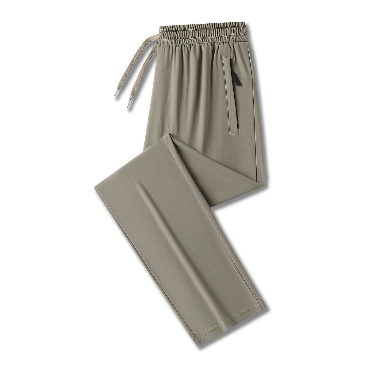 Pantalon d'été en soie glacée