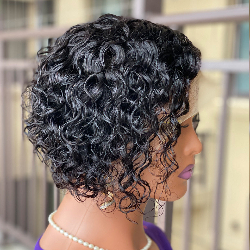 Coiffure en dentelle pour perruque en cheveux humains