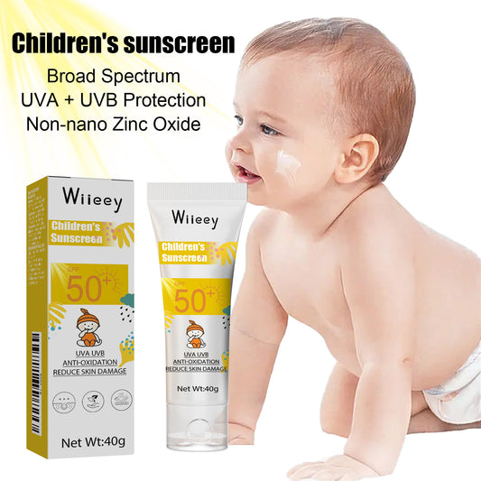 Crème protectrice pour la peau délicate des enfants
