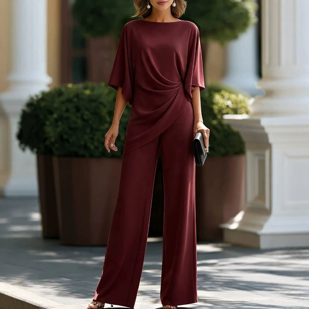 Haut ample et pantalon large