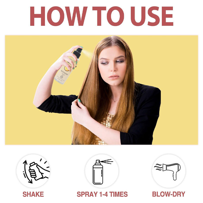Spray de protection thermique pour perruque