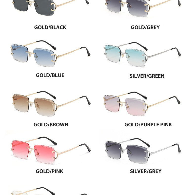 Lunettes de soleil carrées classiques pour hommes avec protection UV400