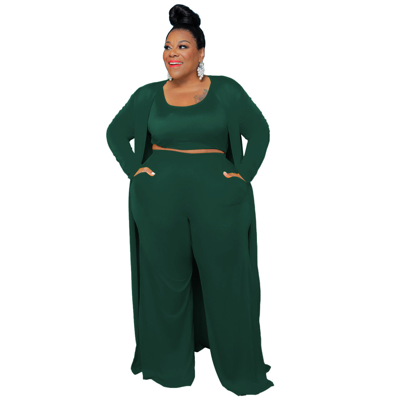 Habit :Ensemble de trois pièces pour femme