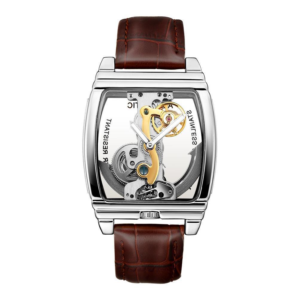 Montre pour hommes, montre mécanique automatique