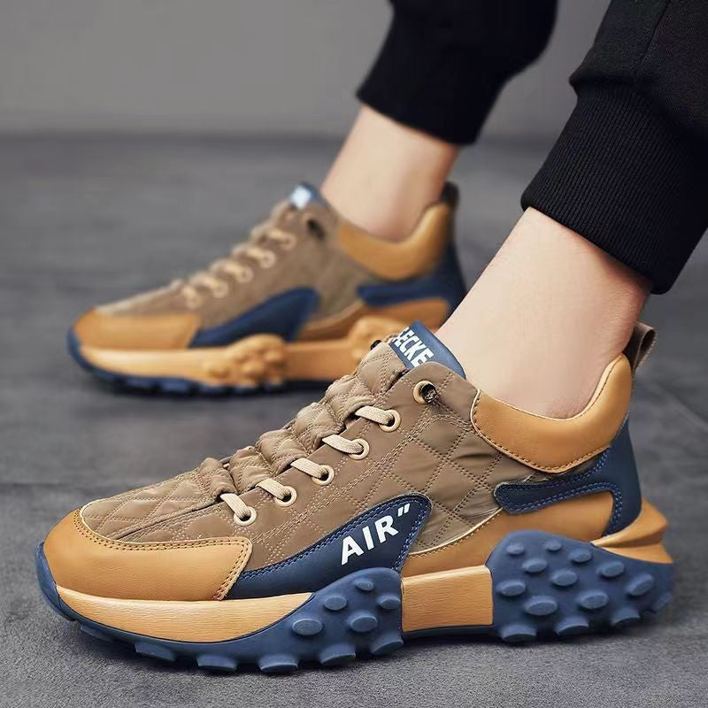 Chaussures de course respirantes à semelle épaisse