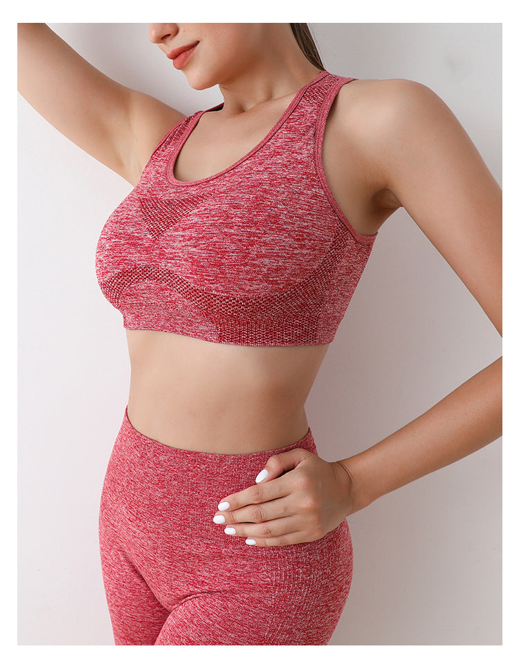 Gilet de yoga de sport hautement élastique et respirant