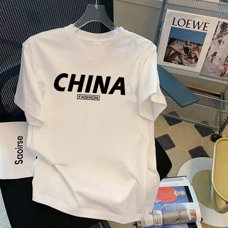 T-shirt ample d'été