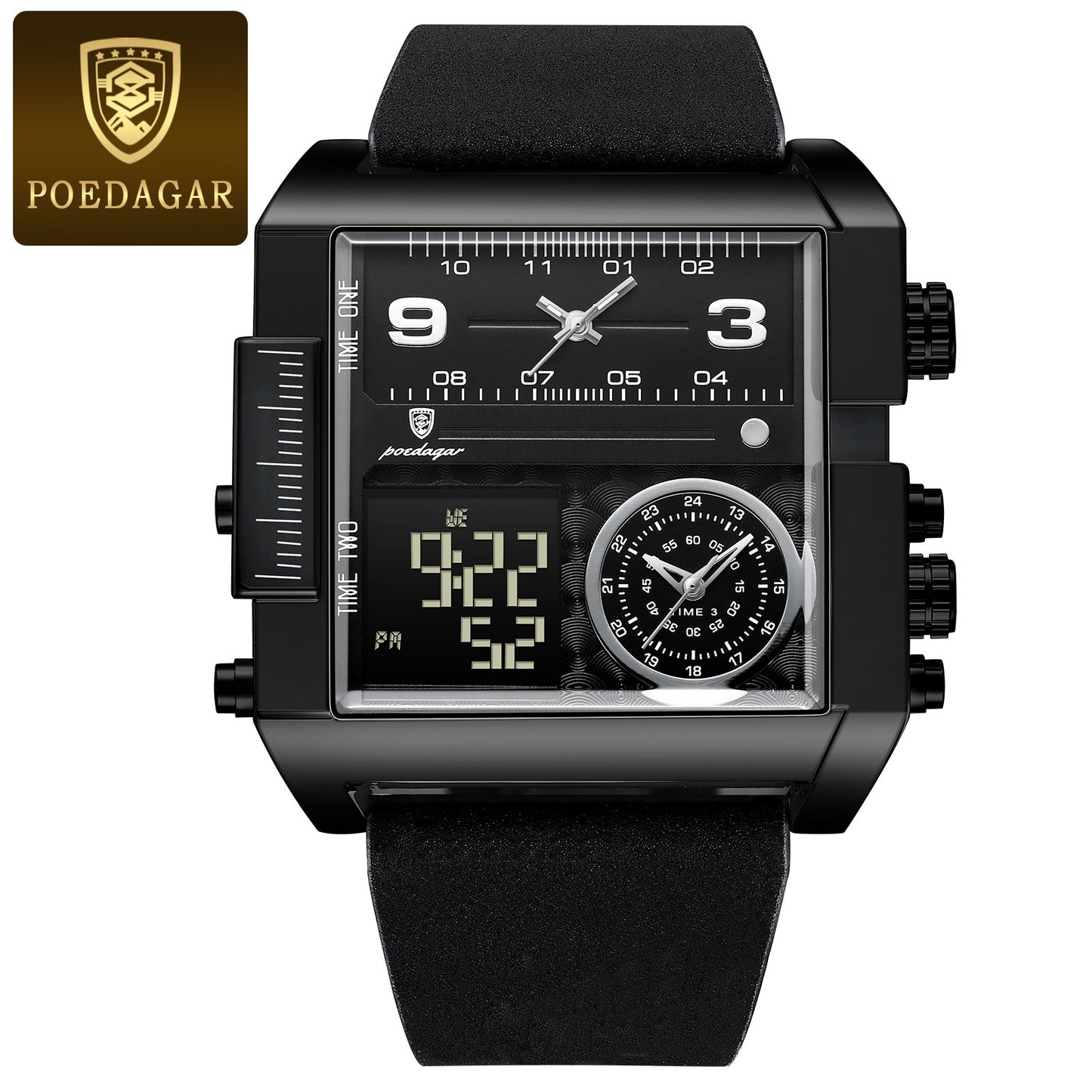 Montre Homme Quartz Analogique Numérique