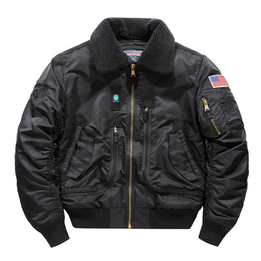 Veste tactique pour homme doublée en polaire