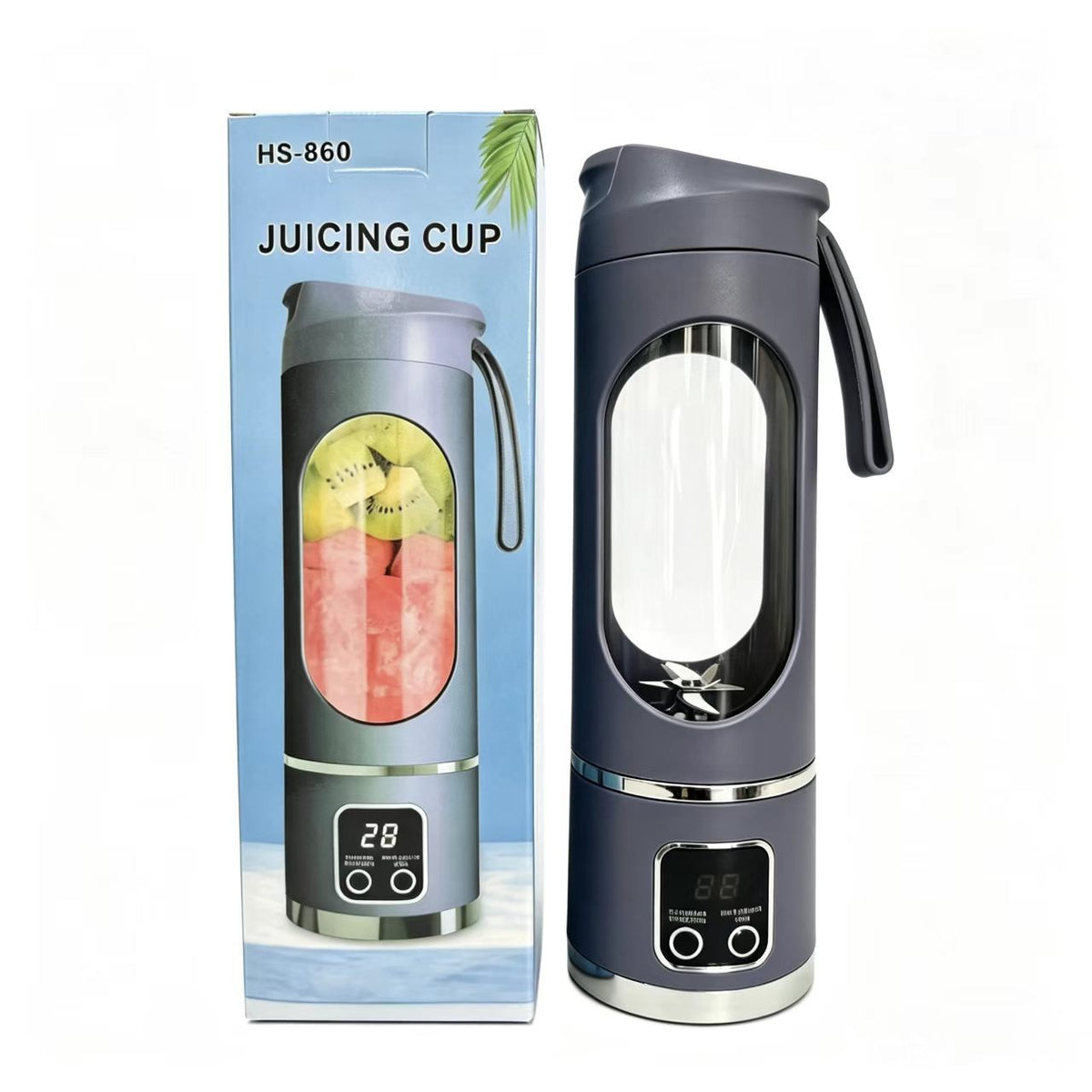 Mixeur-extracteur de jus portable rechargeable par USB