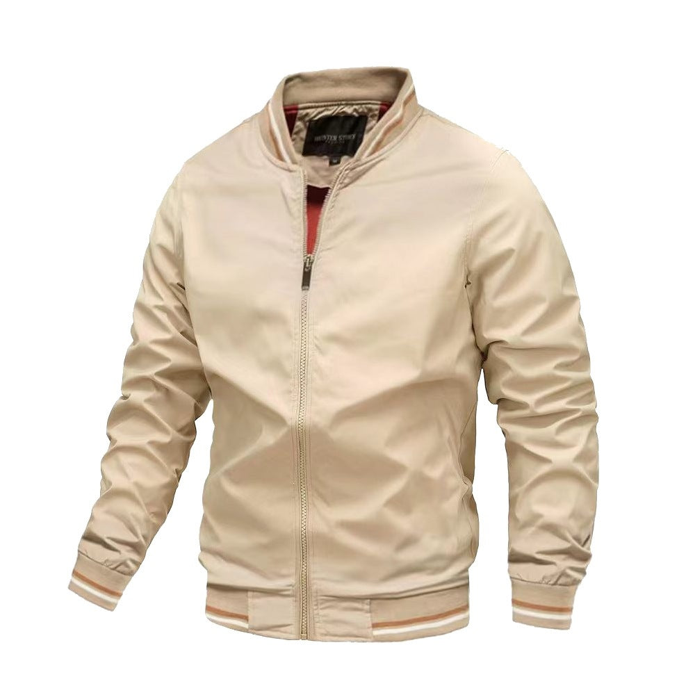 Veste zippée décontractée pour homme