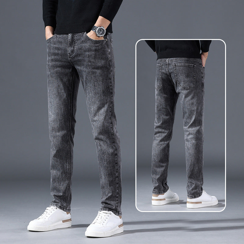 Jeans droits pour hommes