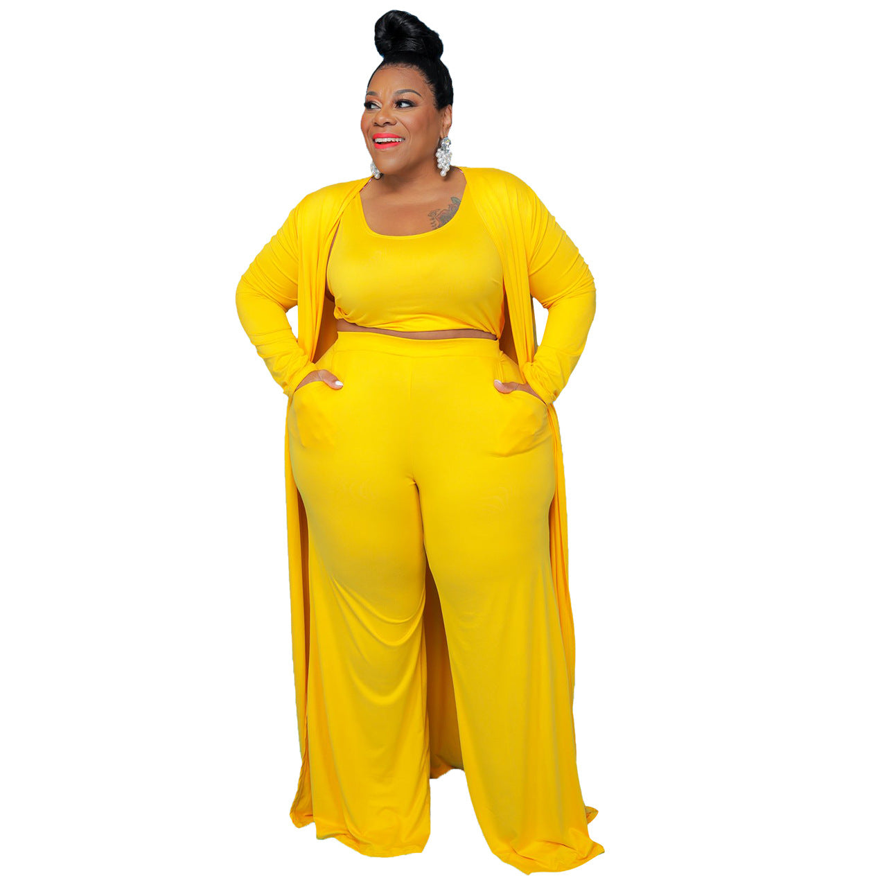 Habit :Ensemble de trois pièces pour femme