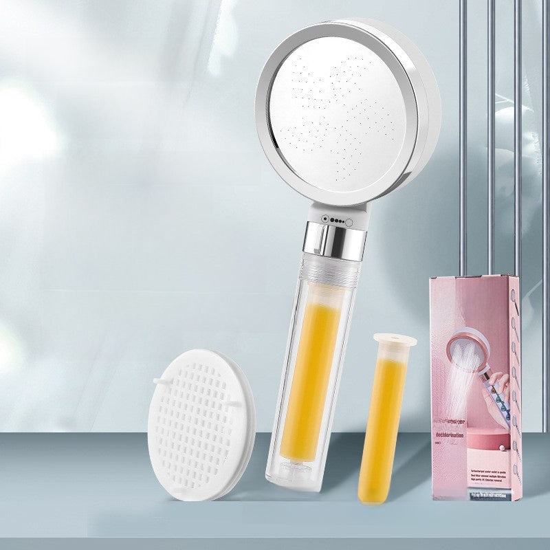 Pomme de douche filtrante parfumée pour soins de la peau et usage beauté