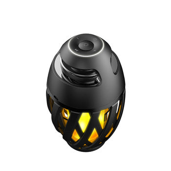 Enceinte Bluetooth à effet flamme