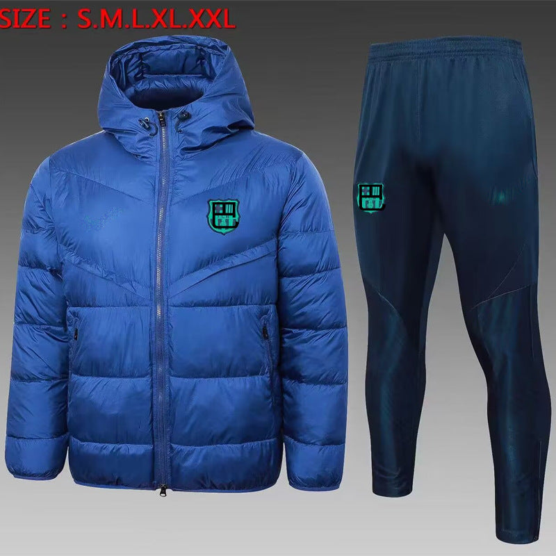 Manteau d'hiver uniforme d'entraînement de football