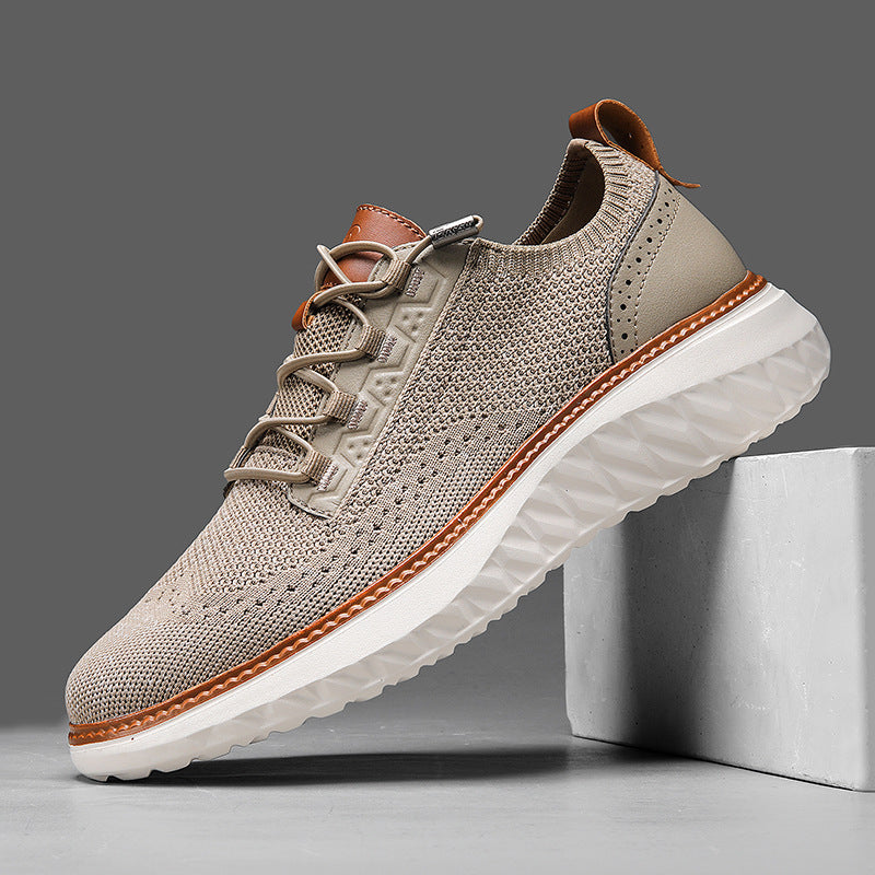 Mocassins en maille respirante pour hommes