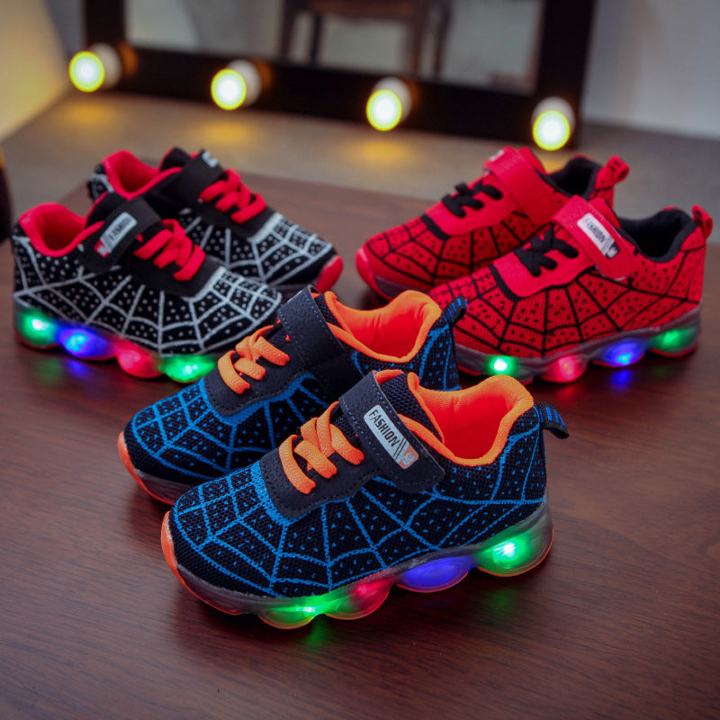 Chaussures de sport lumineuses pour enfants