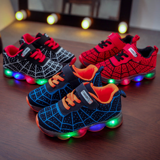 Chaussures de sport lumineuses pour enfants