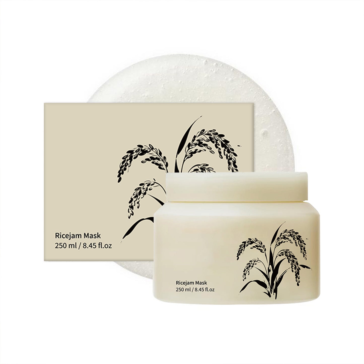 Masque facial hydratant �claircissant