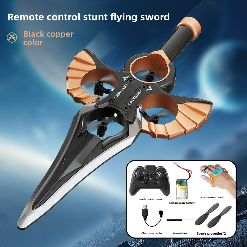 Jouet Épée Volante Télécommandée en Mousse avec Montre/Manette