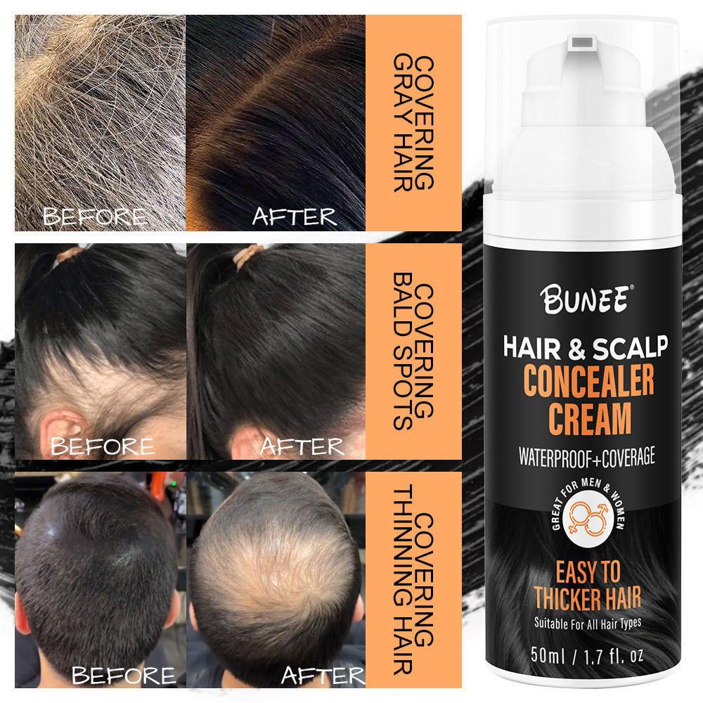 Cache-cuir chevelu pour cheveux clairsemés