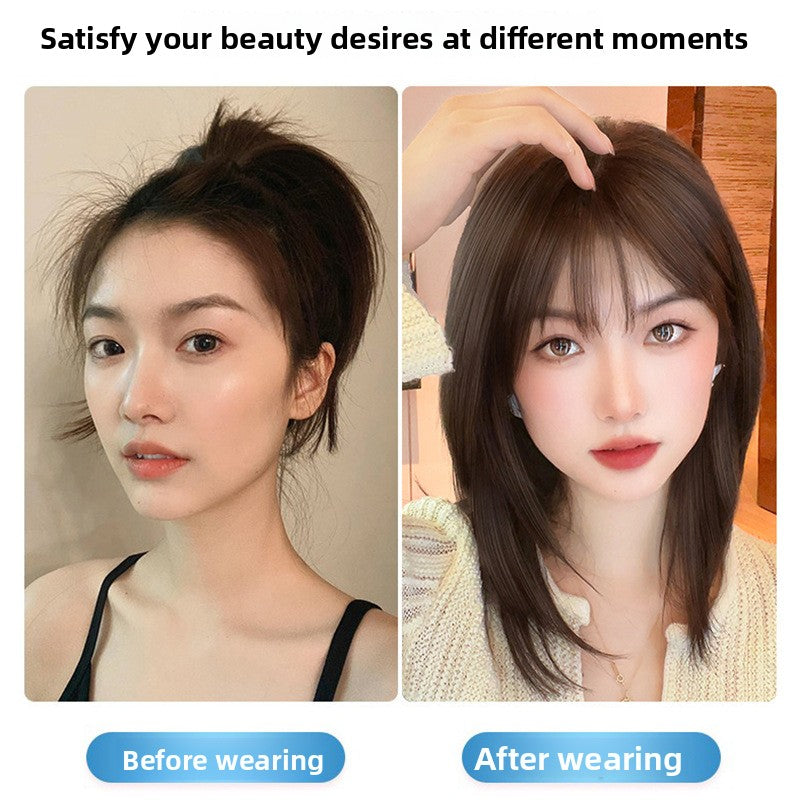 Perruque en cheveux humains
