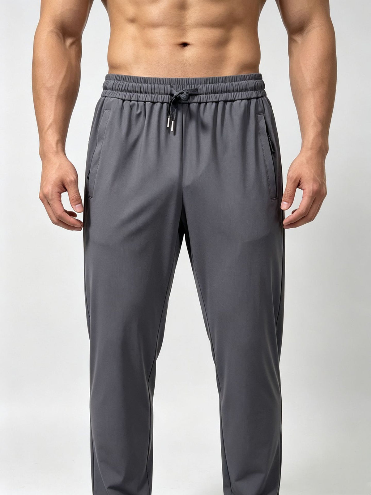Pantalon d'été en soie glacée