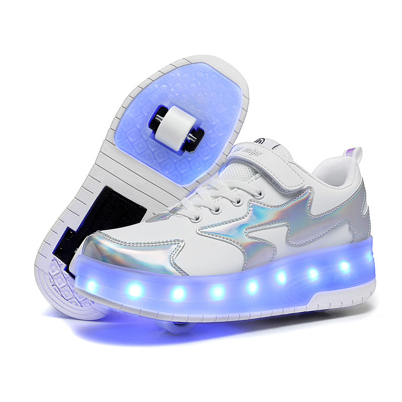 Patins à roulettes illuminés