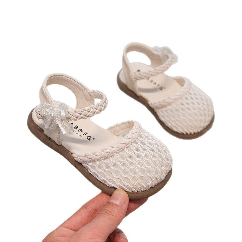 Sandales en maille tressée pour enfants