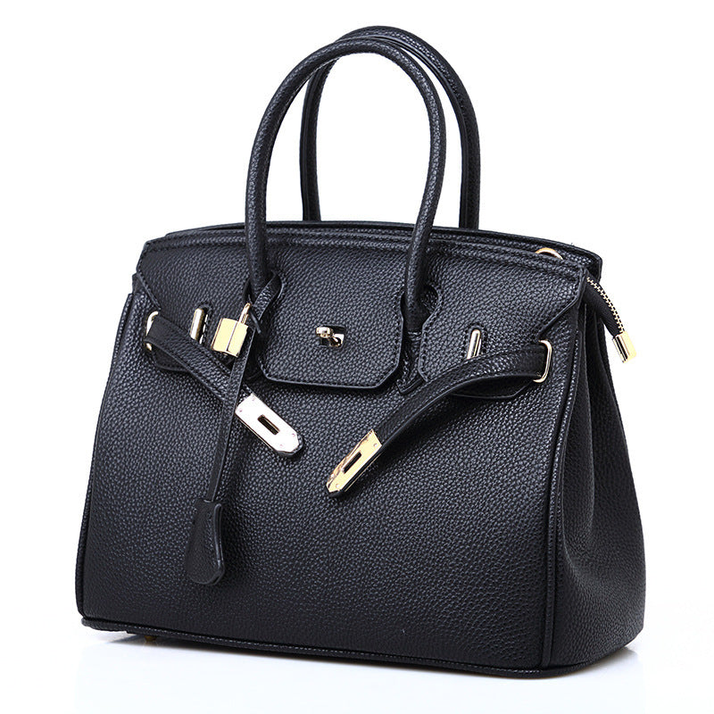 Sac à main tendance pour femme en cuir grainé