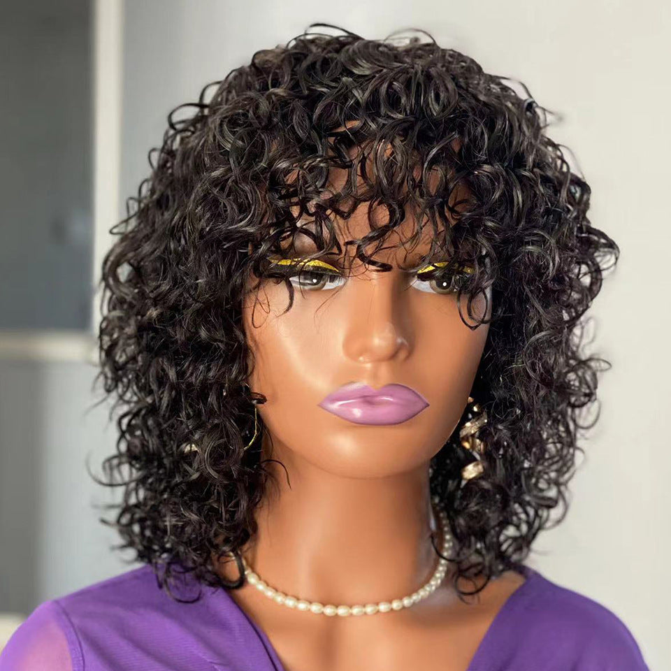 perruque en cheveux humains