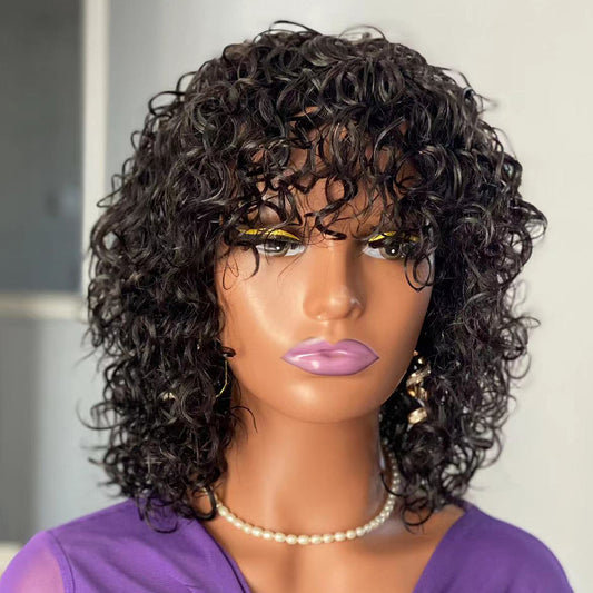 perruque en cheveux humains