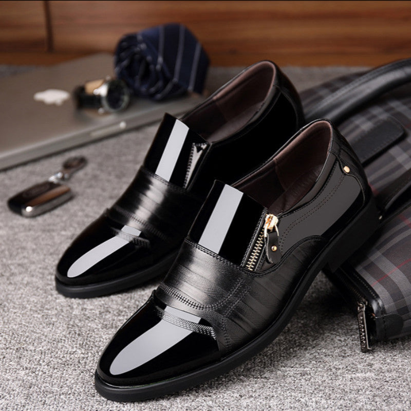 Mocassins en cuir décontractés de style britannique pour hommes