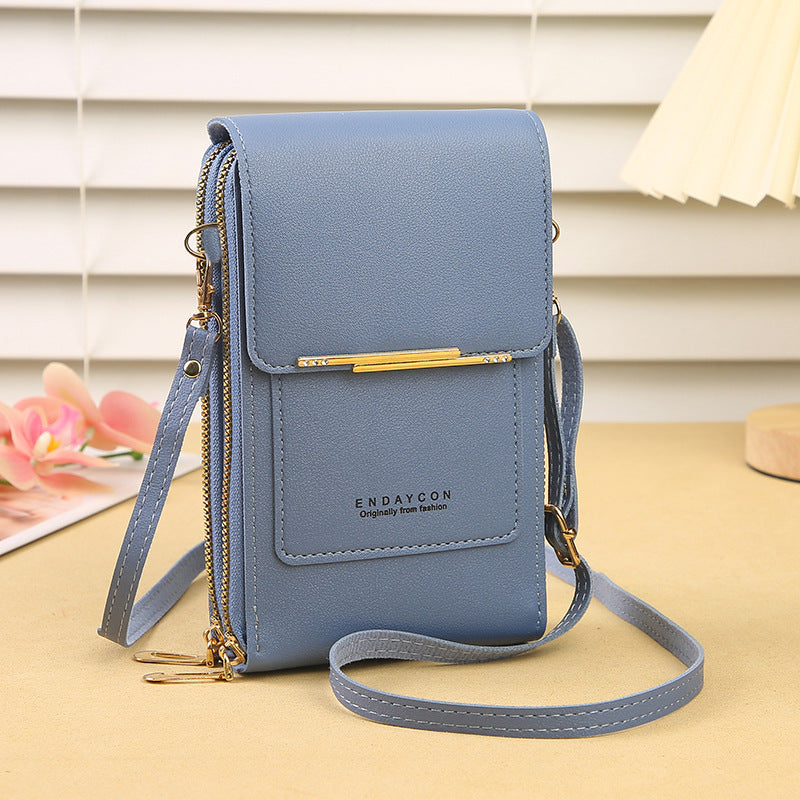 Sac bandoulière tactile pour téléphone