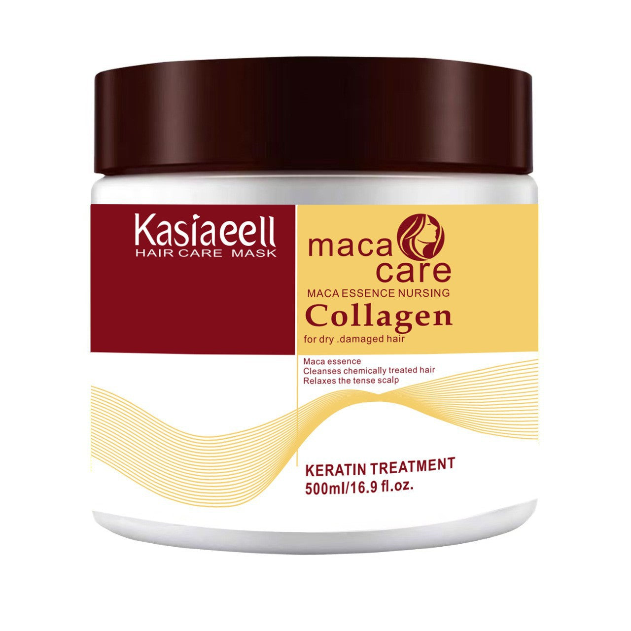 Shampoing masque capillaire au collagène