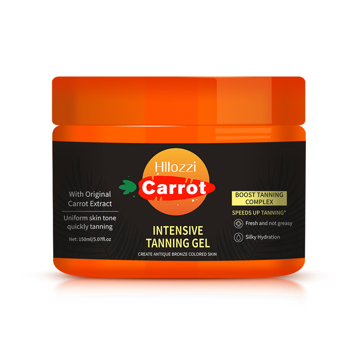 Gel autobronzant à la carotte