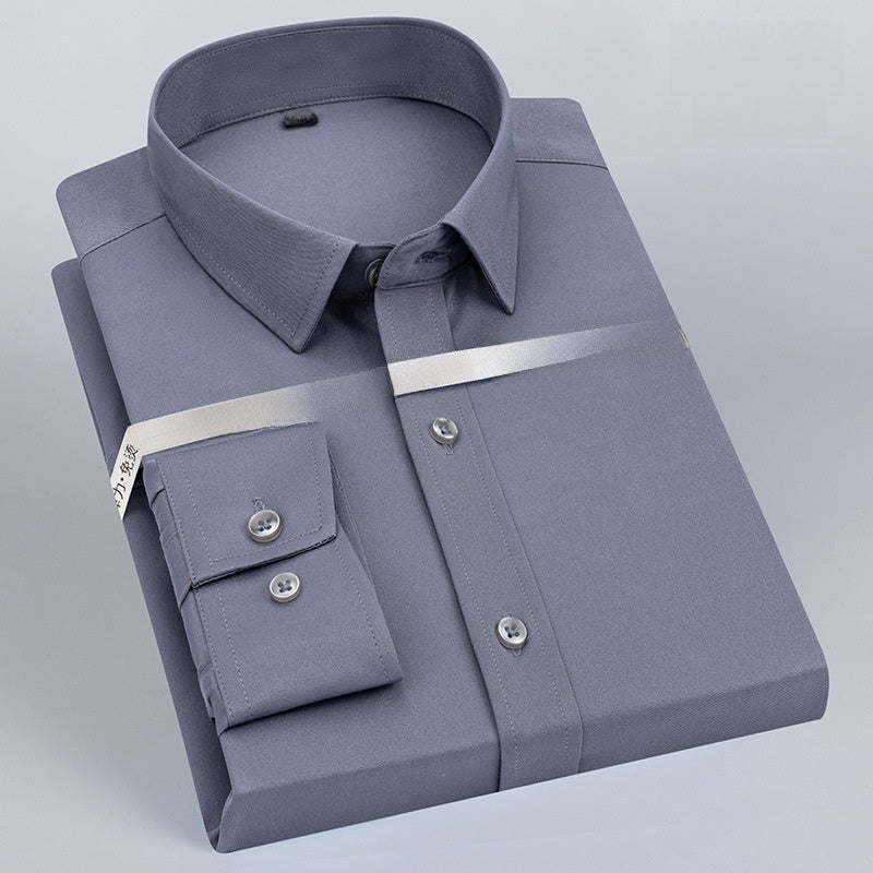 Chemise décontractée à manches longues pour homme