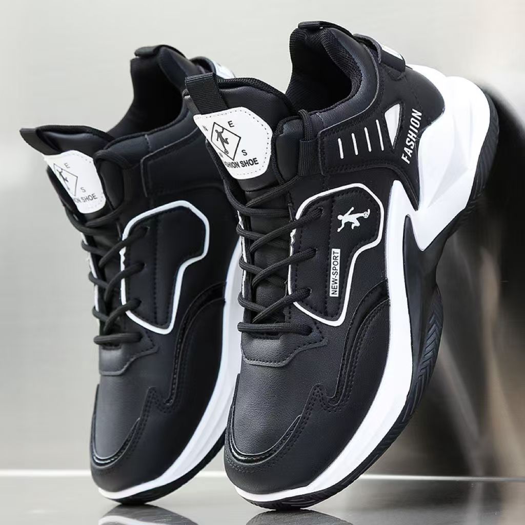 Chaussures de sport décontractées pour hommes, montantes, en maille respirante