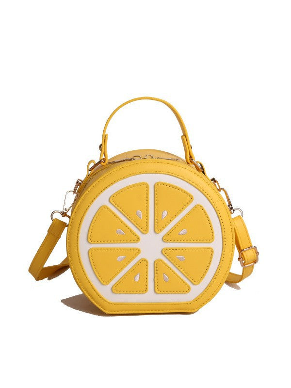 Sac bandoulière orange créatif