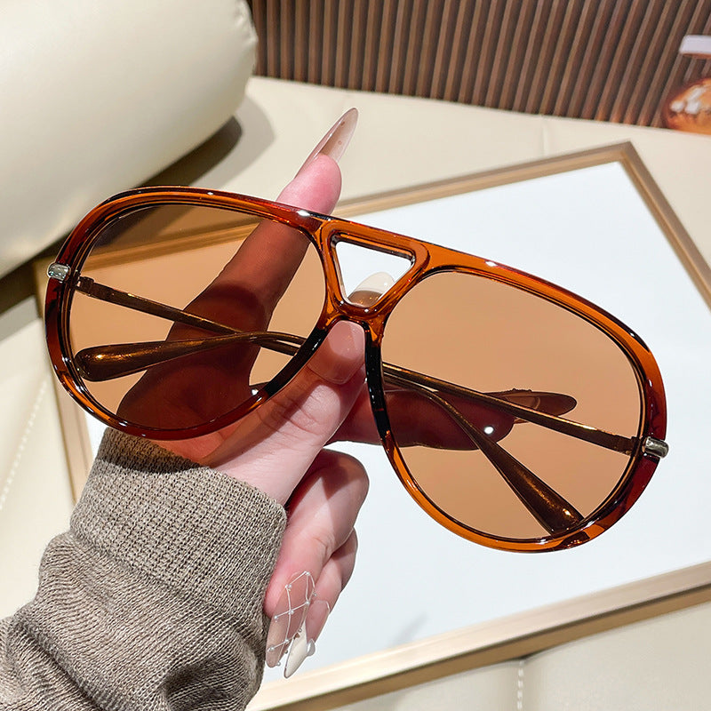 Lunettes de soleil aviateur retro avec protection UV