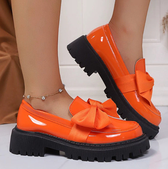 Mocassins à nœud papillon pour femmes